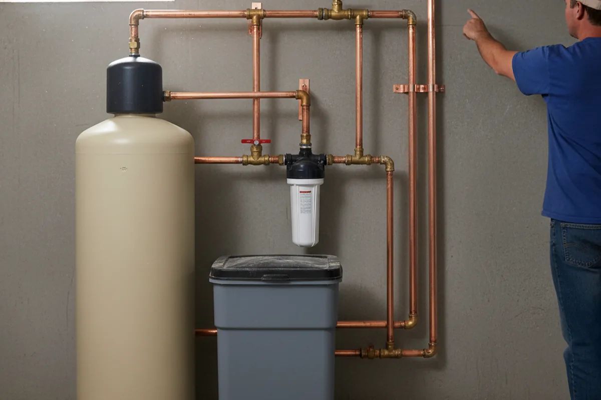 Whole-house water treatment system installed in Manteno